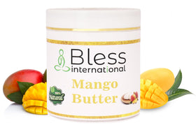 Bless International close-up of creamy mango butter texture for smooth application benefit