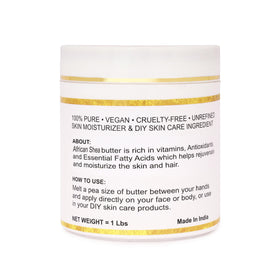 Bless International close-up scoop showing creamy texture for easy application benefit