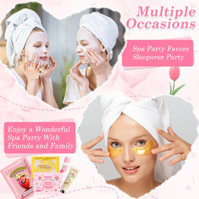 BliBling floral headband and organza gift bag arranged for pretty favors