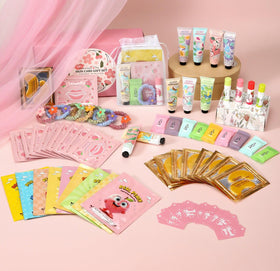 BliBling party setup at a sleepover illustrating fun shared spa experience