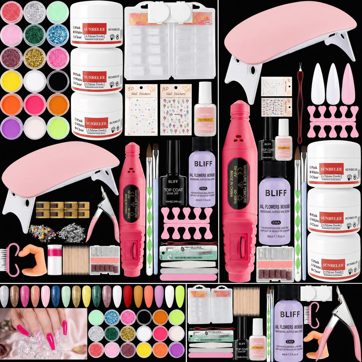 BLIFF kit front packaging showing full contents and gift-ready presentation