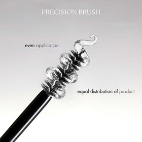 blinc morning routine demo applying Brow Juice for quick polished brows