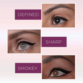 built-in sharpener detail on blinc eyeliner pencil for refined application