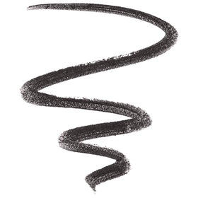 blinc eyeliner pencil swatch on skin demonstrating intense matte black payoff