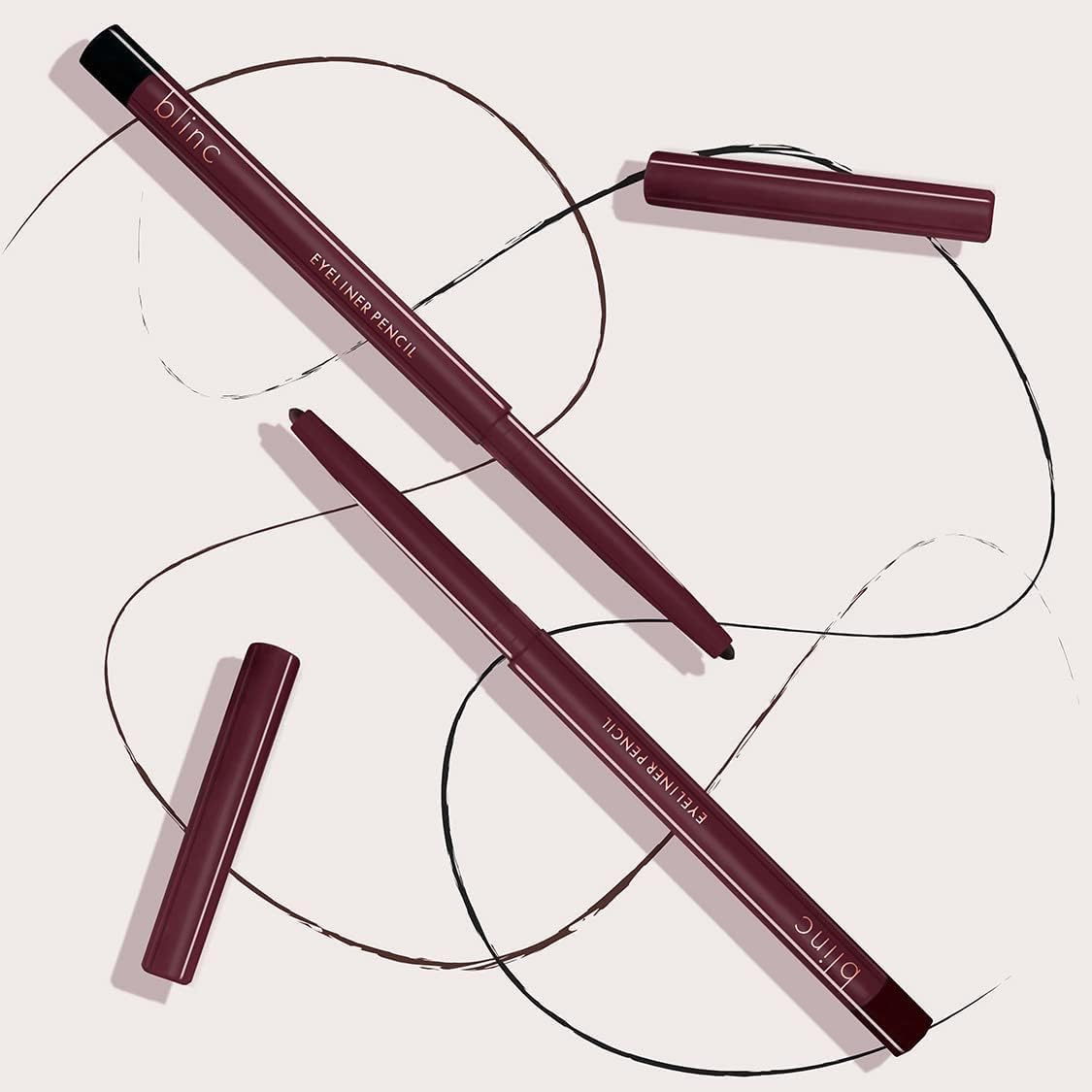 blinc eyeliner pencil tip close-up showing creamy gel texture for precise lines