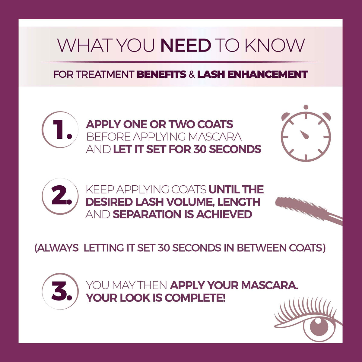 blinc lifestyle application on lashes in mirror for everyday polished look