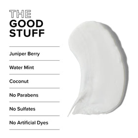 Blind Barber moisturizer applied on hand demonstrating smooth spreadability and hydration