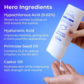 Blinkjoy label ingredients view highlighting natural components and reassurance of safety