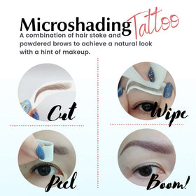 Bliss and Beyond USA lifestyle shot swimming with waterproof eyebrows