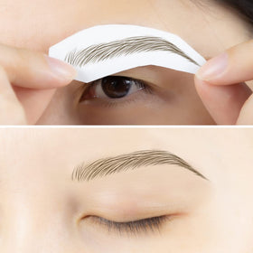 Bliss and Beyond USA close-up of a single eyebrow pair showing natural hairlike detail
