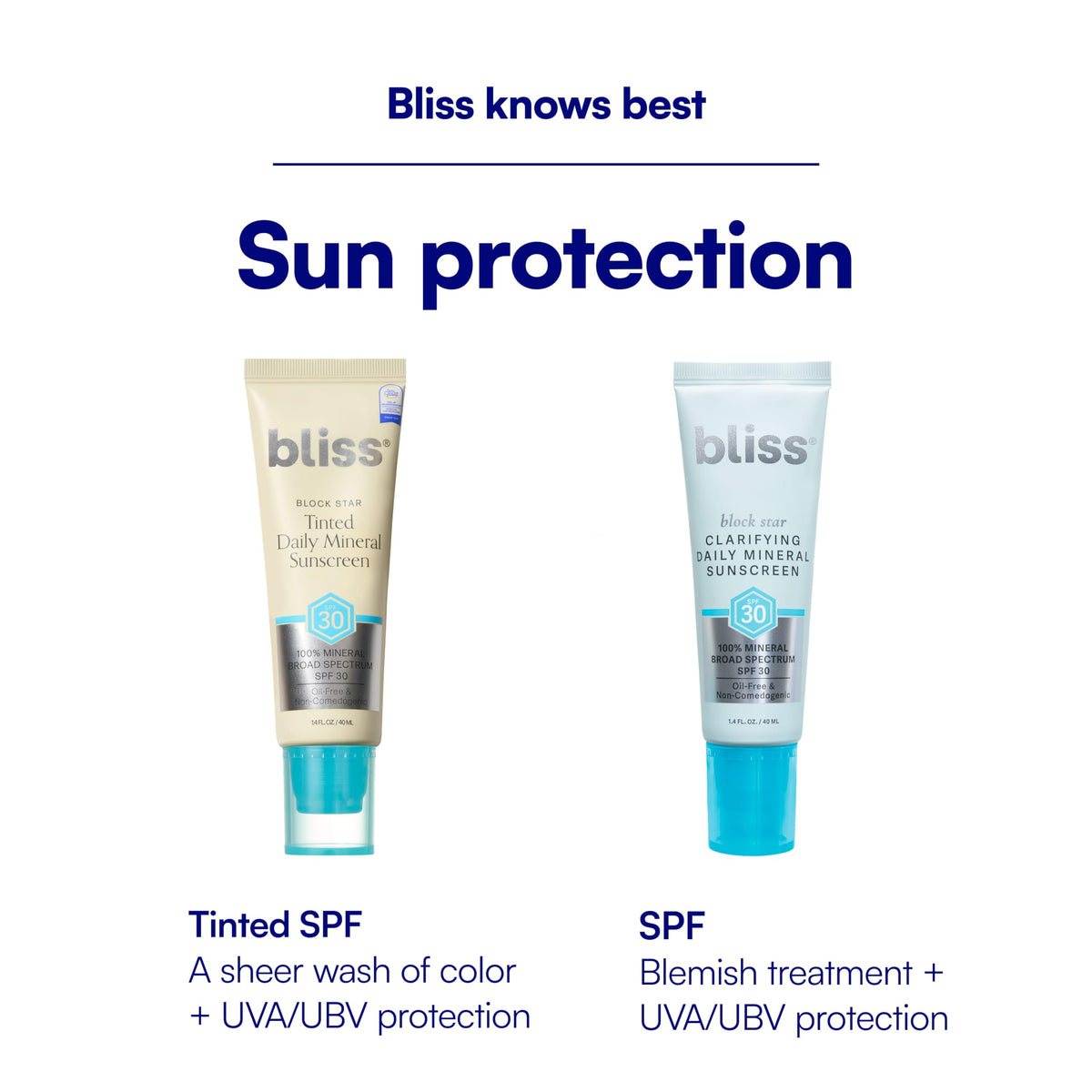 Bliss Block Star worn outdoors in sunlight demonstrating everyday UV protection