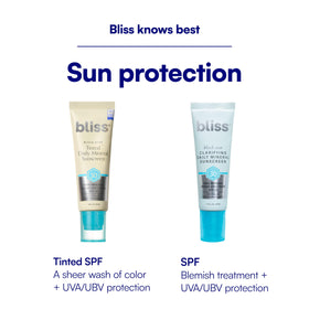 Bliss Block Star worn outdoors in sunlight demonstrating everyday UV protection