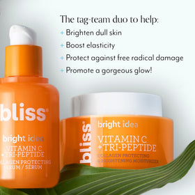 Bliss moisturizer open jar revealing creamy texture for all-day hydration