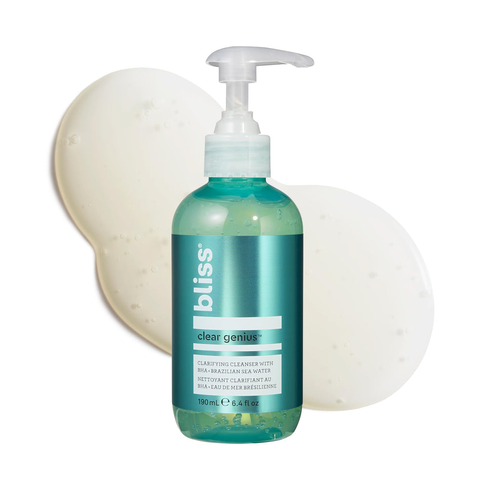 Bliss front bottle view showing label and 6.4 fl oz size benefit
