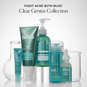 Bliss pouring liquid to show consistency and controlled application