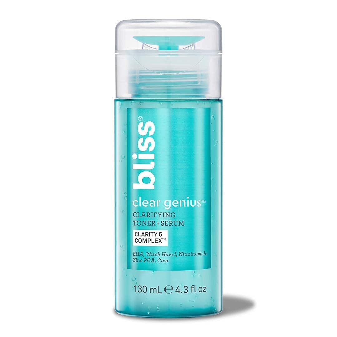 bliss tea tree and botanicals conveying natural scent and calming benefit