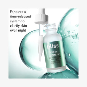 Bliss liquid texture on hand demonstrating lightweight, absorbent finish