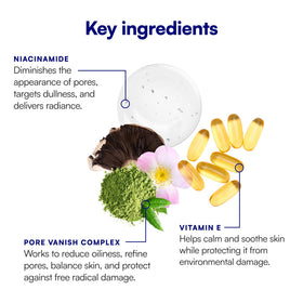 Bliss drop of serum on hand illustrating easy application and quick absorption