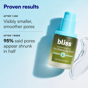Bliss pump closeup highlighting precision dispensing for minimal waste