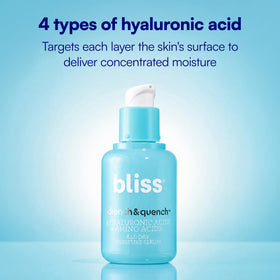 Bliss dropper top dispensing precise serum for easy application benefit