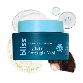 Bliss jar front view showing product and clear jelly mask benefit hydrating