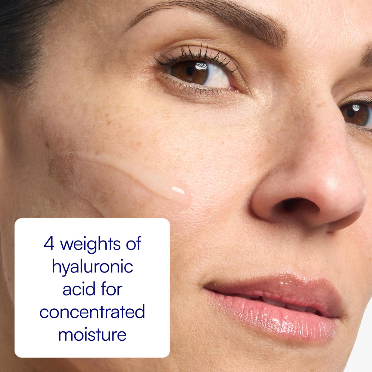 Bliss serum layered under moisturizer showing compatibility benefit