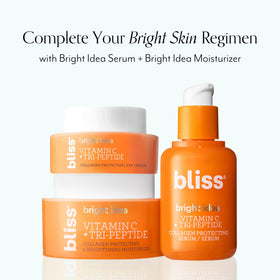 bliss eye cream application on hand demonstrates lightweight spreadability and hydration benefit