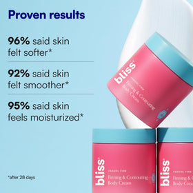 Bliss close-up of key ingredients highlighting collagen amino acids and caffeine