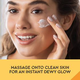 Bliss jar in hand to show size and portable skincare convenience