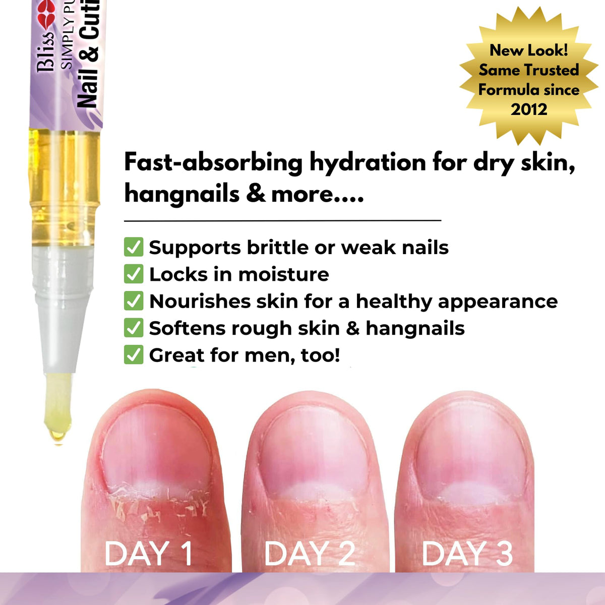 Bliss Kiss ingredient label showing jojoba and vitamin E for clean formulation