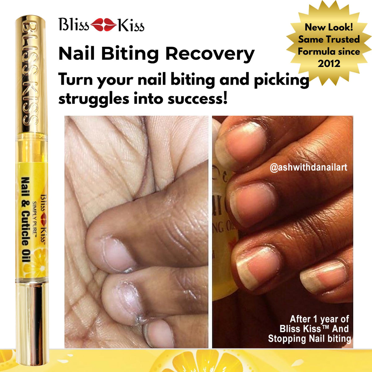 Bliss Kiss close-up of pen applicator for precise, mess-free use