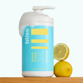 32 fl oz Bliss bottle next to common household item to show scale and value-sized quantity