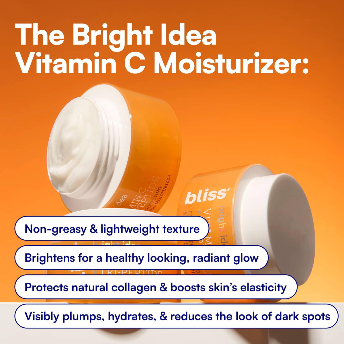 Bliss product being spatula-applied showing hygienic usage benefit