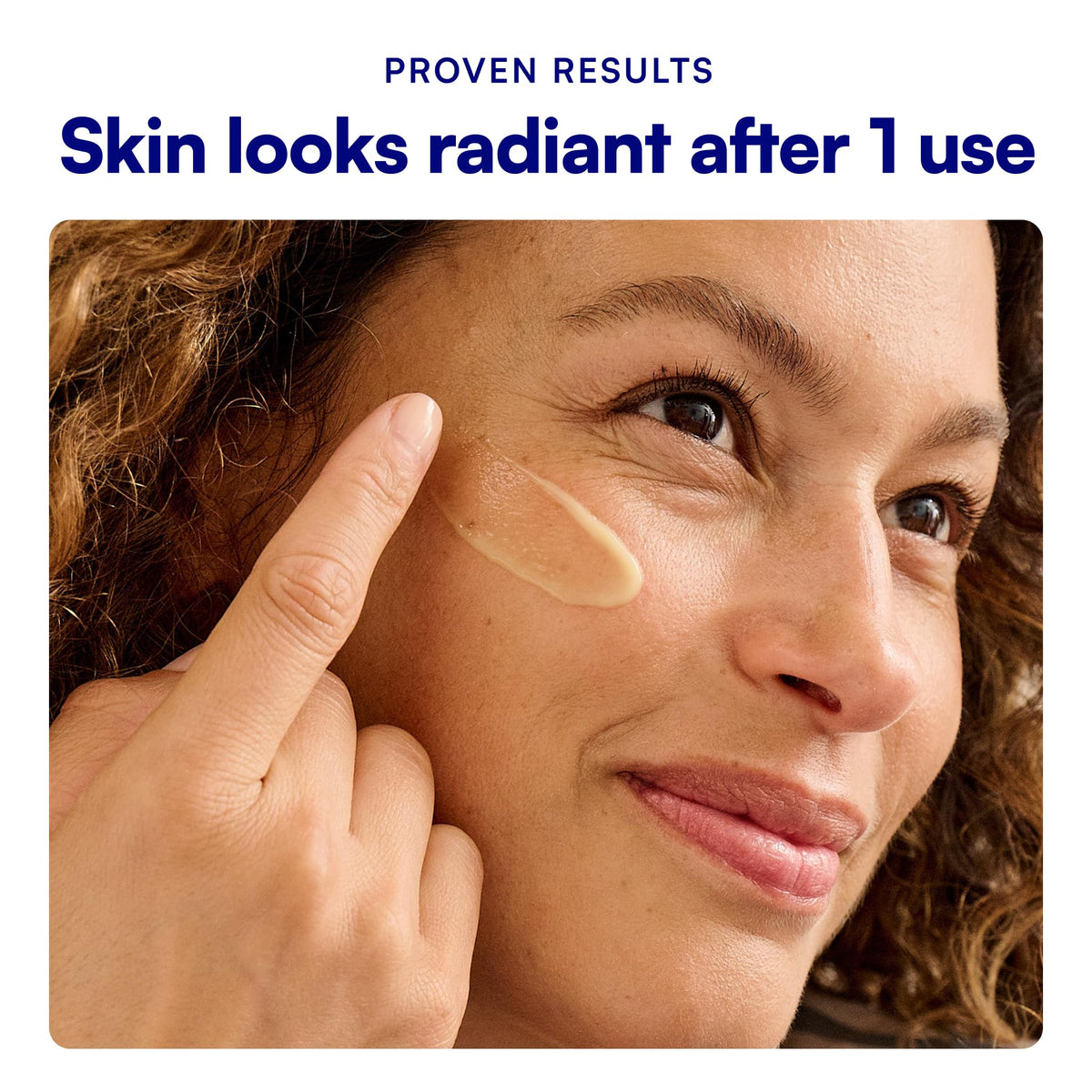 Bliss night routine setting showing evening application and skin renewal support