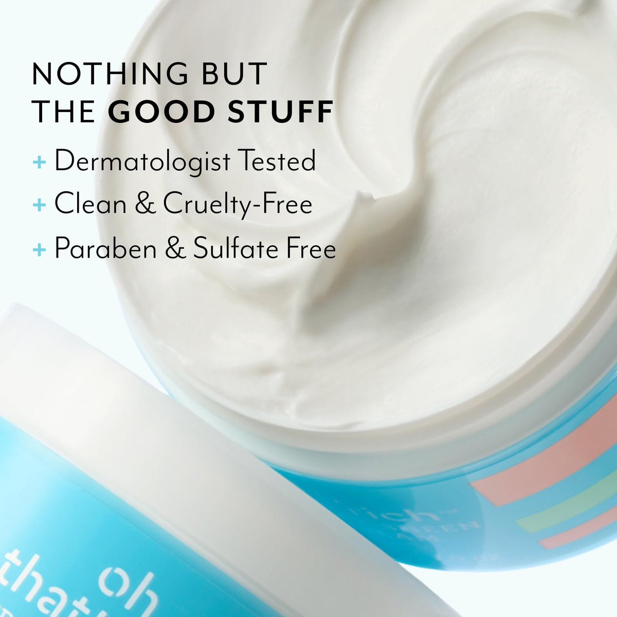 Bliss jar held in hand to show 7.0 oz scale and travel-friendly convenience