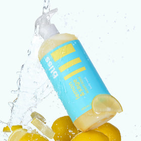 Bliss label close-up showing ingredient list and paraben-free promise