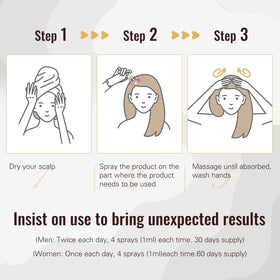 BLISSMATE used on beard area illustrating improved coverage potential