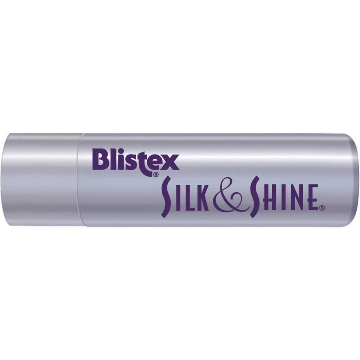 Blistex applied on model lips lifestyle shot demonstrating subtle glossy finish