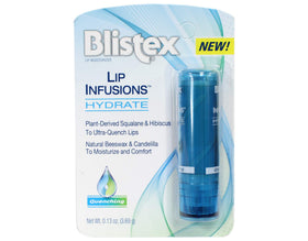 Blistex close-up of balm texture highlighting smooth moisturizing finish