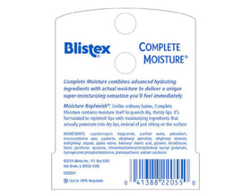 Blistex texture closeup of balm surface demonstrating smooth, penetrating moisture