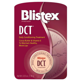 Blistex front packaging showing pack of 12 and easy storage benefit