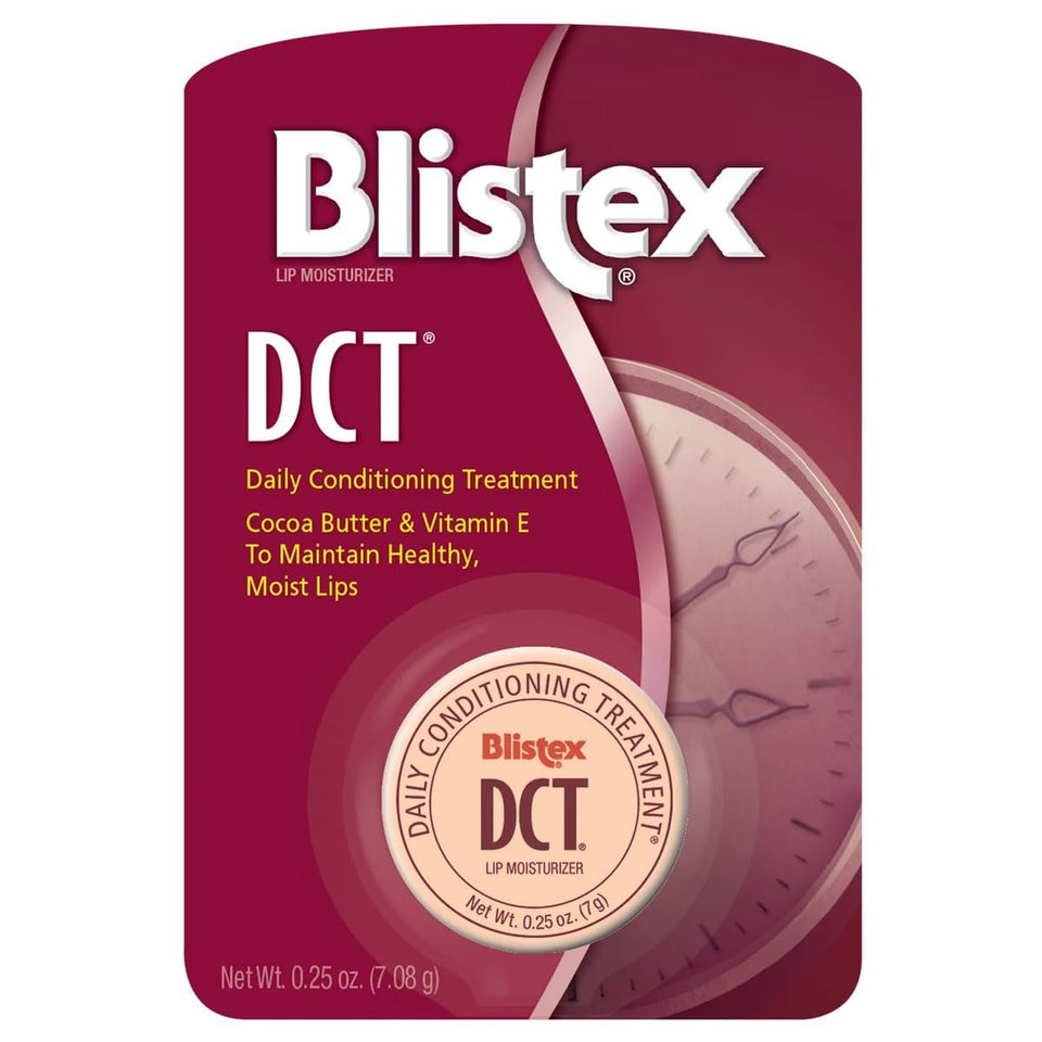 Blistex front packaging showing pack of 12 and easy storage benefit