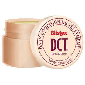 Blistex open tube showing smooth balm texture for easy glide
