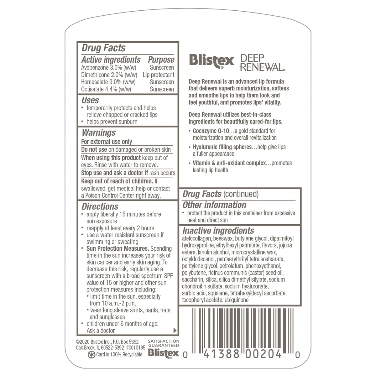 Blistex balm in hand illustrating compact size and travel-ready benefit