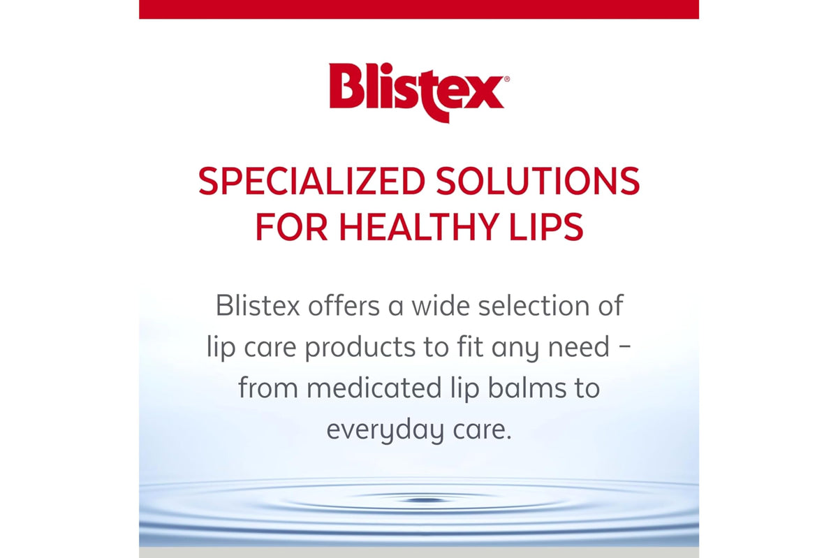 Blistex used outdoors on a hike for sun protection and relief
