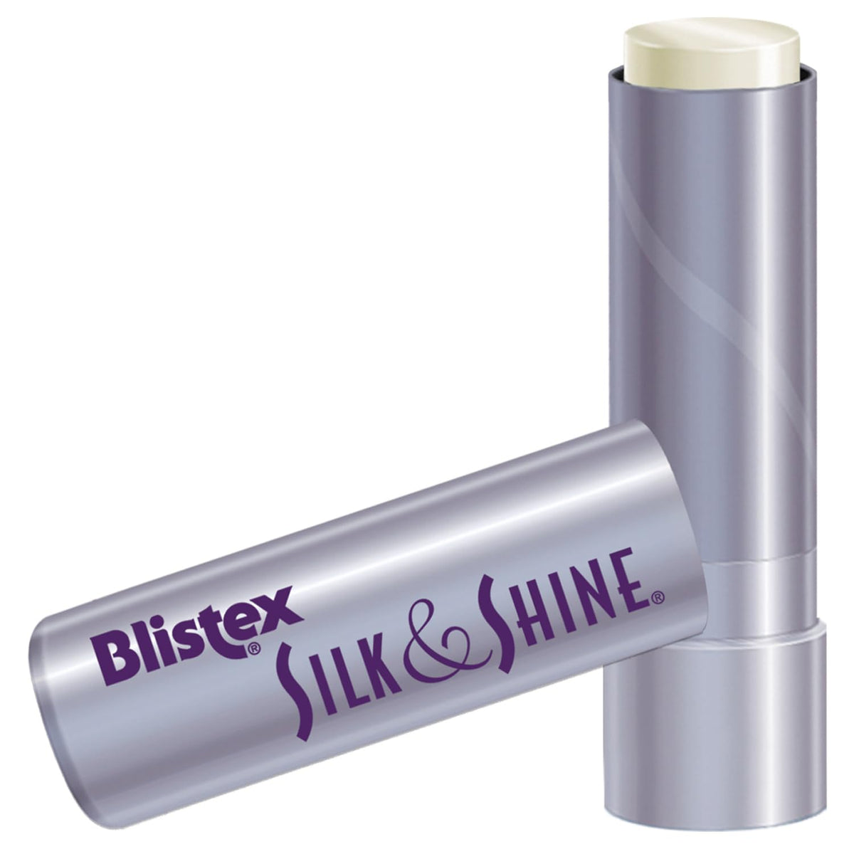 Blistex twist-up stick detail displaying easy, mess-free application benefit