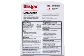 Blistex close-up of balm texture for smooth easy glide benefit