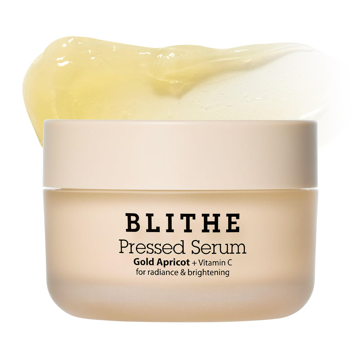 BLITHE front bottle view showing product and glow benefits