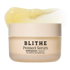 BLITHE front bottle view showing product and glow benefits