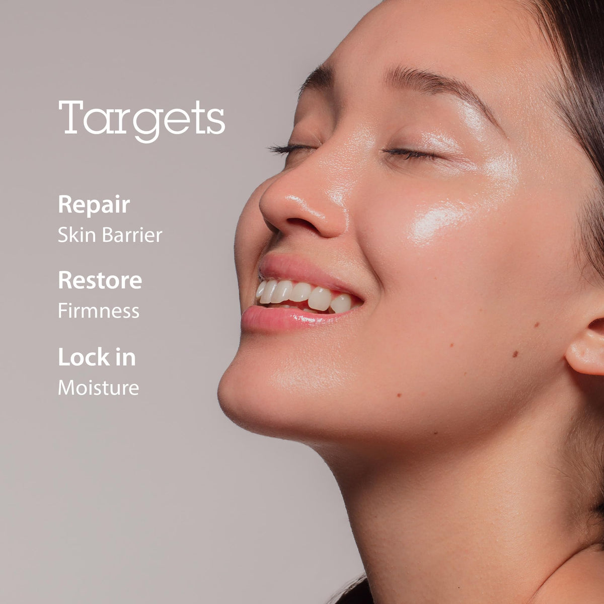 BLITHE dispensing essence into hand illustrating easy application